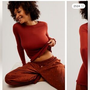 Free People Long Nights Layering Top